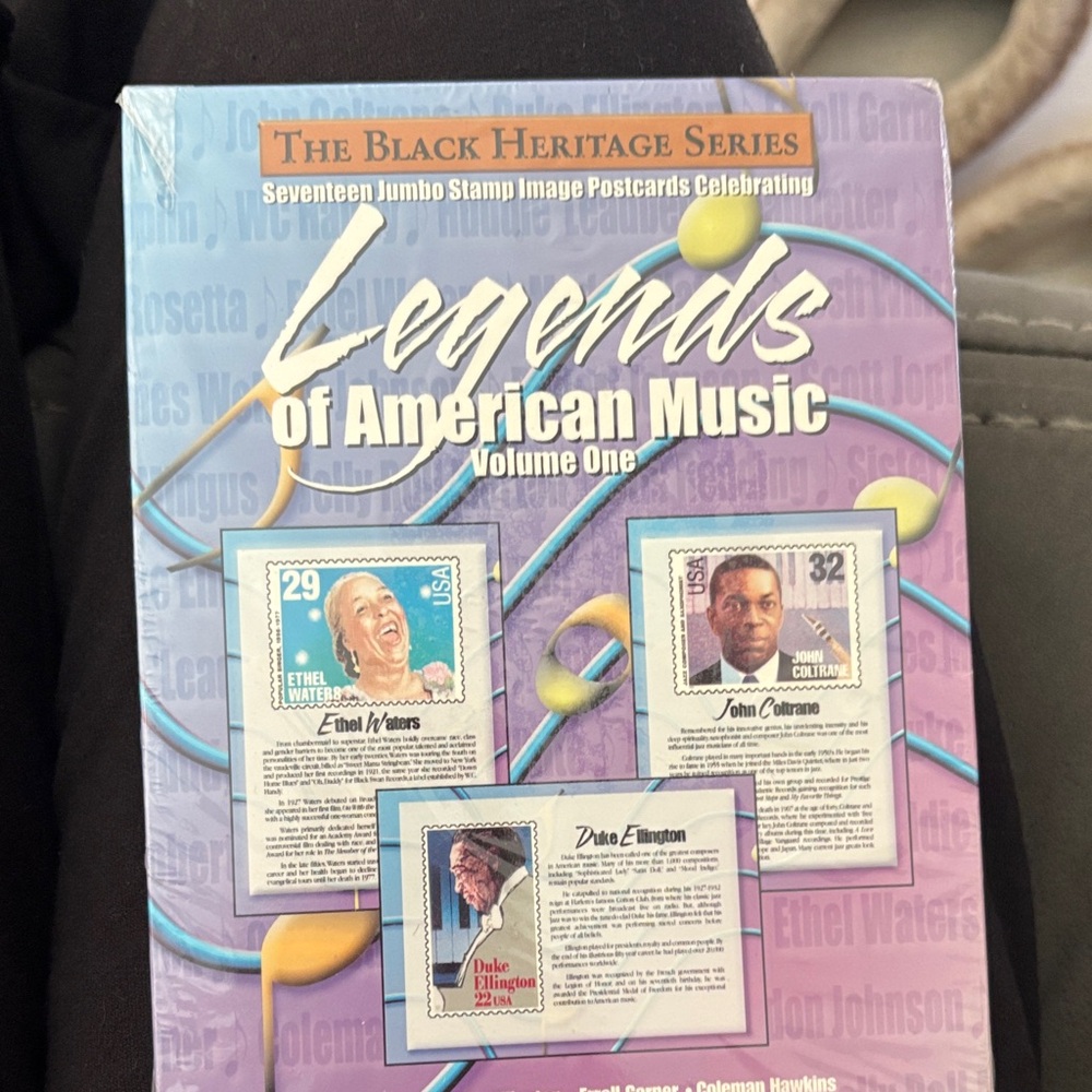 Legends of American Music Postcard Set